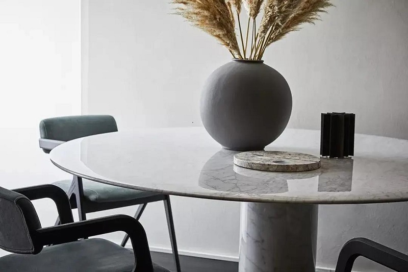 材质|2021大理石餐桌年终盘点,这5款过于火爆