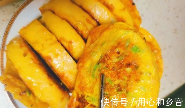 快手香煎葱蛋馒头片!