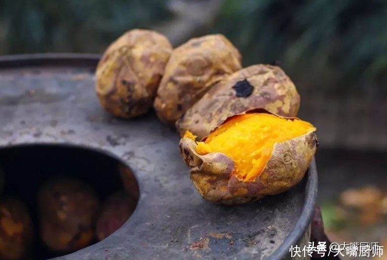烤箱|在家烤红薯，不要烤炉烤箱，工具家家有，照样香甜软糯，个个流油