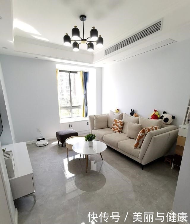新房|忙活三个月完工，老婆挑选的沙发太舒服了，地砖更是上档次！晒晒！