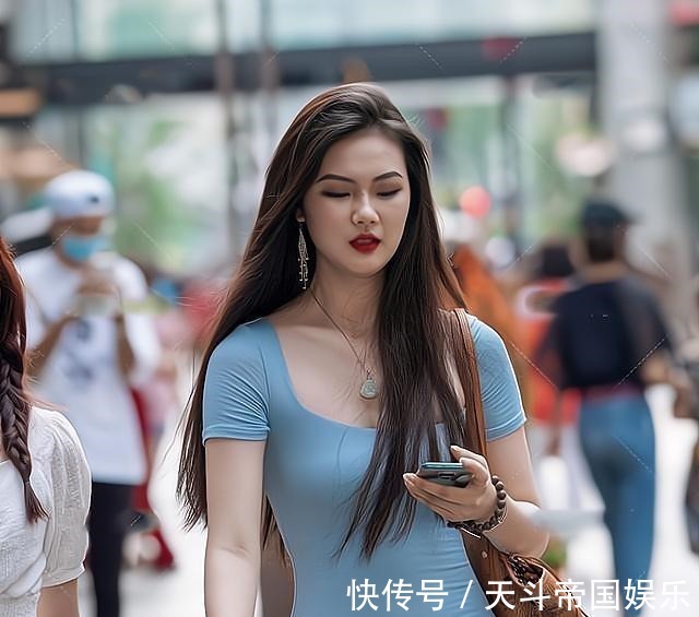 裙子 不够白就试试蓝色裙子吧,时尚又显白,尽显自然美感!