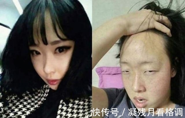 妹子|女生化妆前后对比,以后还能相信画完妆的妹子吗?