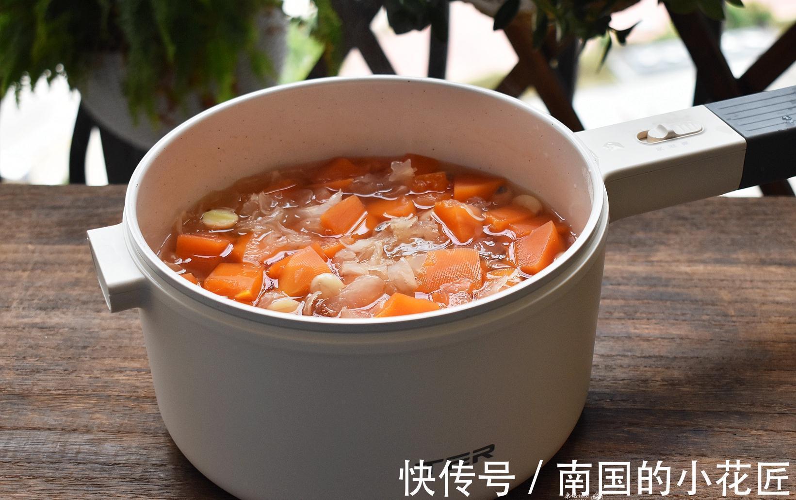 秋季要多喝汤，这汤用了3种食材香甜营养，清热润肺滋润过秋天