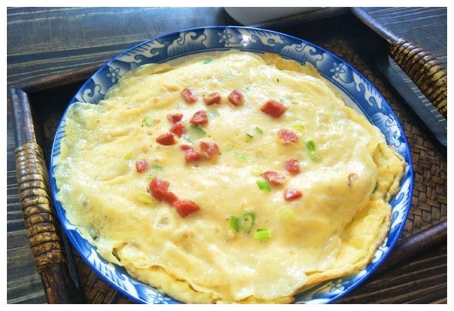 宝妈做给孩子的早餐饼，好吃又营养，学会不用买早餐了