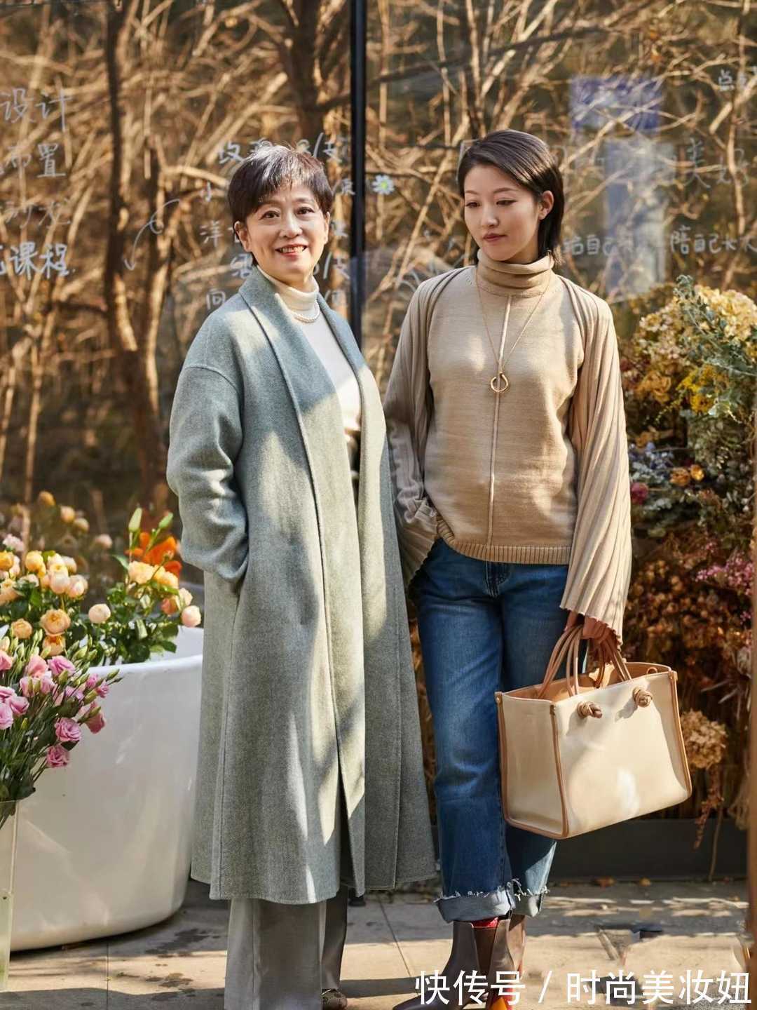 衣品 60岁妈妈身材微胖长相平平,靠穿搭打造高级气质,太会穿了