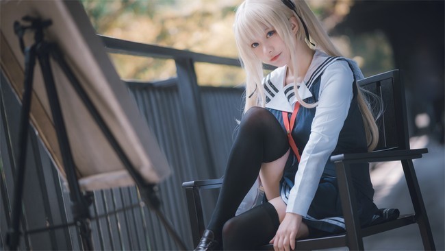 作画|cos:认真作画的英梨梨,被努力吸引到