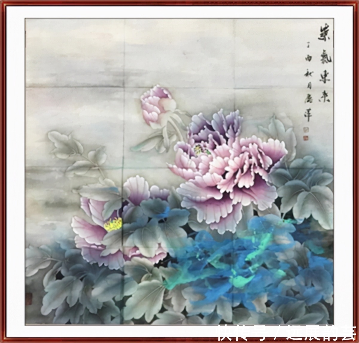 家协会#虎啸丹青·迎新春——书画家陆民勇作品赏析