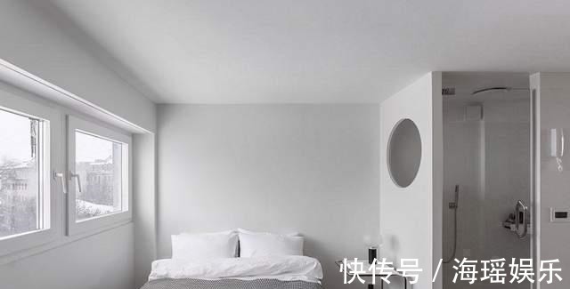 储物柜|夫妻33㎡小家改造:厨房装在衣橱里,卫生间圆形玻璃采光,惊艳!