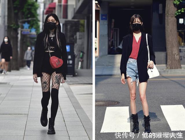 韩国女生真会穿，各种西装时髦帅气，简单易学，论会穿就服她们