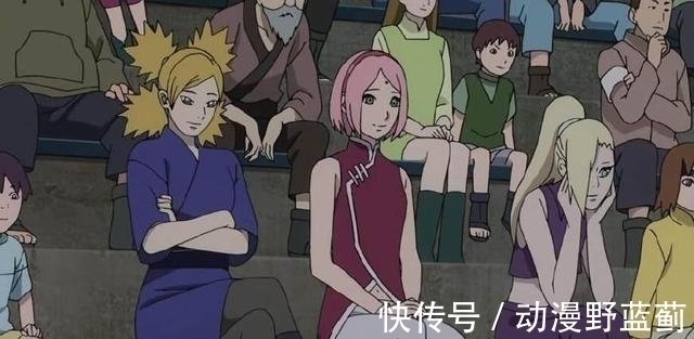 向日葵|火影忍者: 五美婚后首次集体亮相, 却被向日葵抢了风头