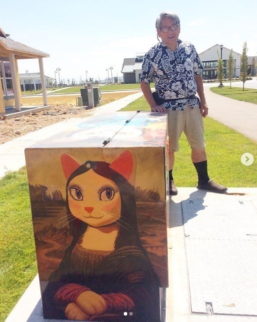 猫咪#艺术家笔下的猫咪“入侵”世界名画,萌到让人尖叫!