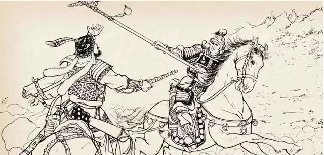 罗通$大唐叛将手舞凤翅十三曲大镋,连砸三位猛将,直接吓跑罗通?