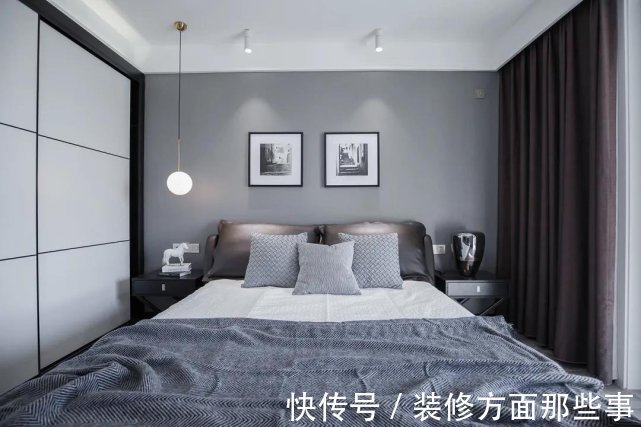 现代风|145平现代风四居室,以极简的主调把空间元素融合优雅大气