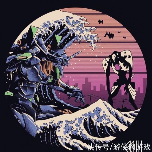 菲律宾|趣味满满!菲律宾绘师完美结合动漫与喵星人浮世绘