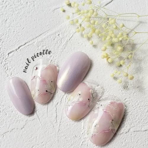 10款夏日淡彩美甲，收藏起来照着做吧