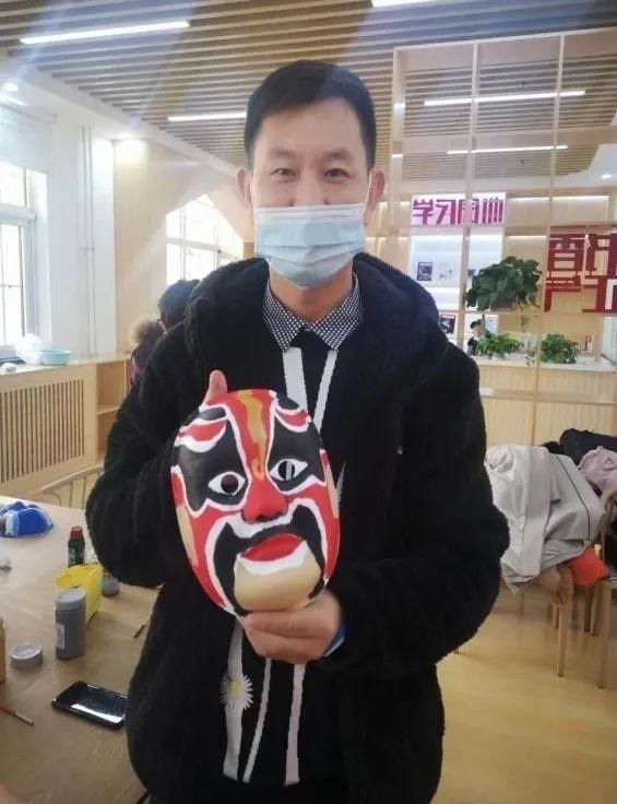 社区举办“品味国学 传承经典”脸谱绘制活动|文化李沧| 活动