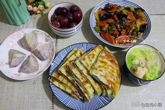 我家5天早餐分享，用心做不将就，营养实惠味道香，大人孩子喜欢