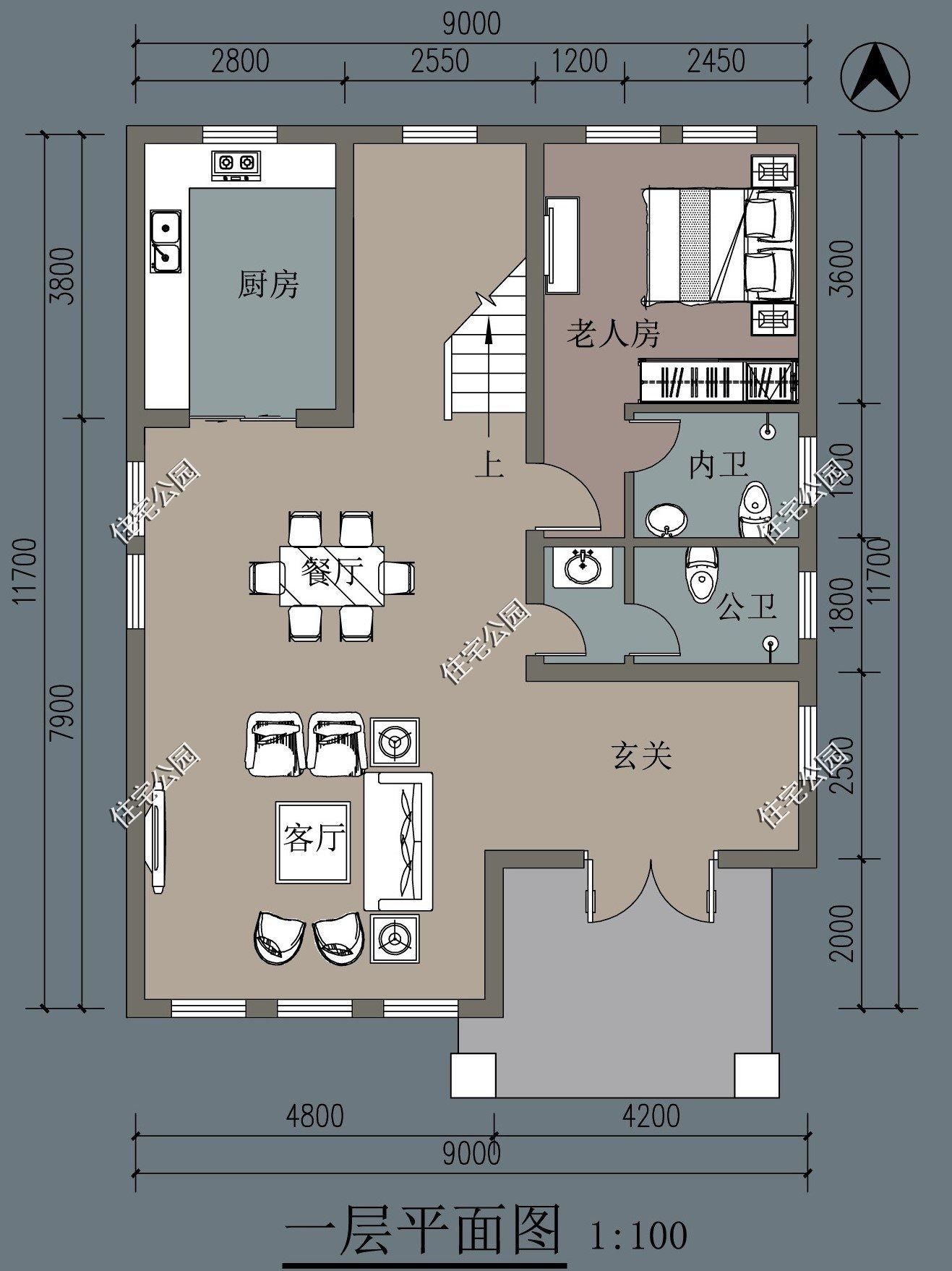占地|10套带健身房的农村别墅图纸,在家也能做运动,哪套更适合农村呢