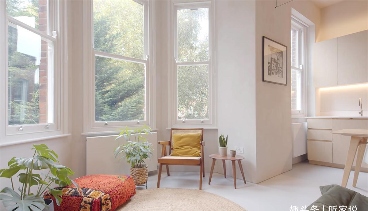 小家|他翻新29㎡蜗居:拆掉隔断做全开放空间,利用3米4层高做夹层卧室