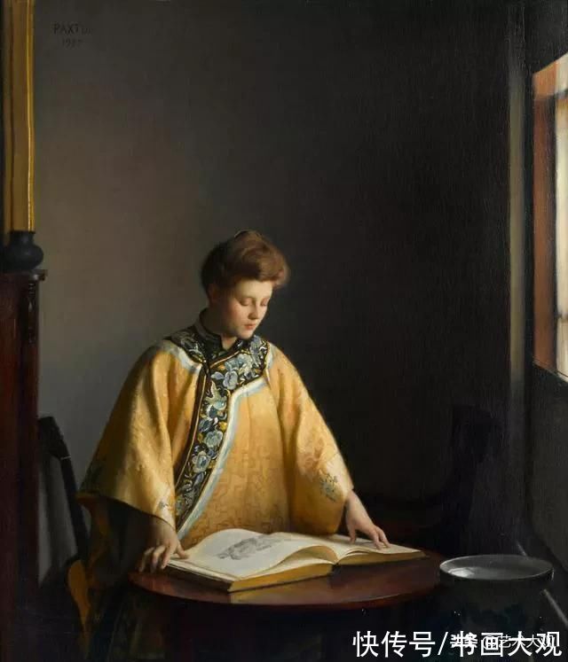 帕克斯顿|当代实力肖像画家帕克斯顿人物油画欣赏