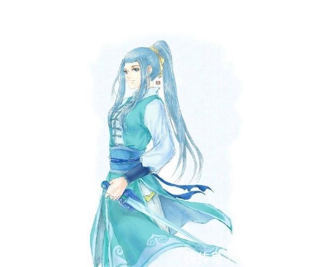 插画|11张虹猫蓝兔古风拟人化插画,虹猫帅炸了,蓝兔变绝世美女