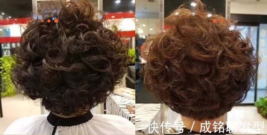 白发 这才是最适合老年人的卷发,蓬松饱满又显发量多,简单随意又实用