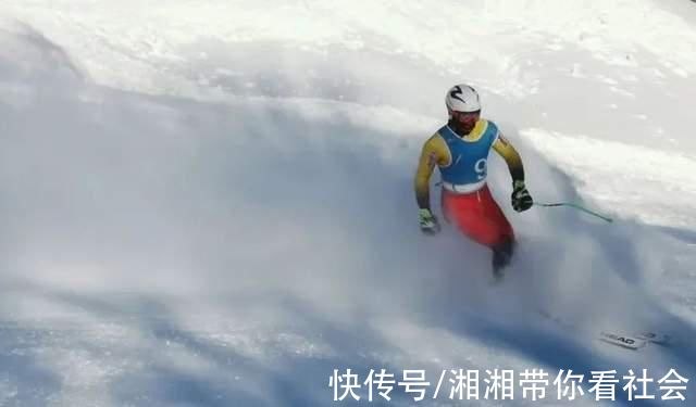 鹤岗|第十五届省运会雪上项目赛事高山滑雪比赛结束