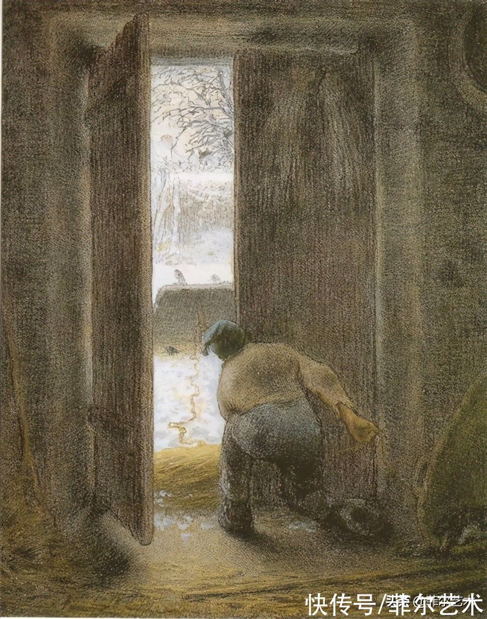 农民!大师就是大师~最穷苦潦倒的画家却画出了最温暖的画