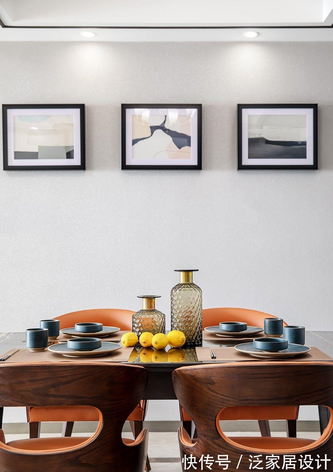 现代|120平的现代四居室,整体效果简洁明快,营造一种强烈的现代感