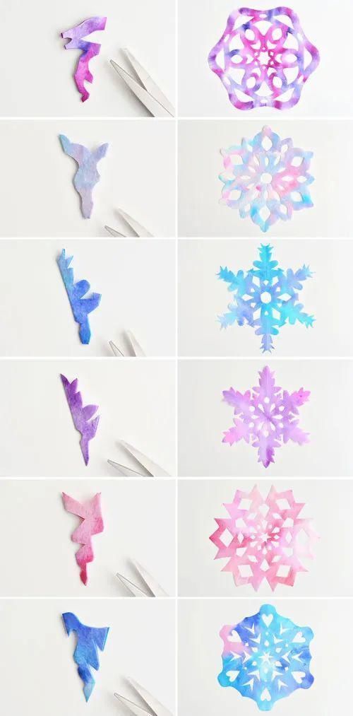 冬天来了雪花怎能少,这12种创意DIY现在就可以做起来啦~