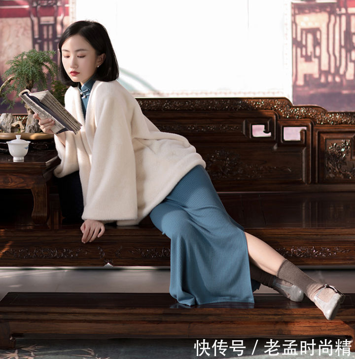 清新|传承经典, 清新淡雅旗袍裙, 秒变娴静的小家碧玉