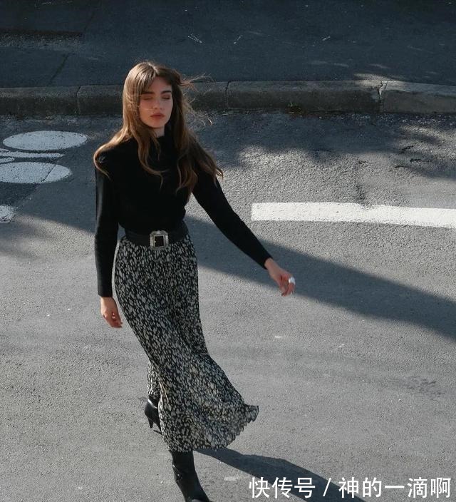 穿搭 毛衣+半裙，教你感受冬季穿搭那一抹温暖和摇曳并存的浪漫之美！