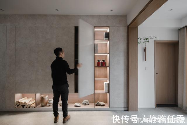 黑胡桃|取消客厅三件套，只摆一张大长桌，79㎡的家简洁质朴，太满意了