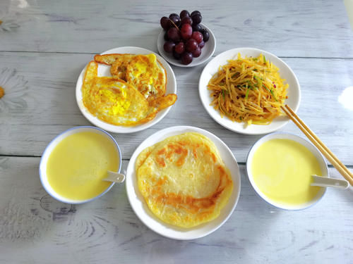 牛奶|天冷了，不管是1人还是2人早餐都不凑合，每天一个花样好吃暖胃