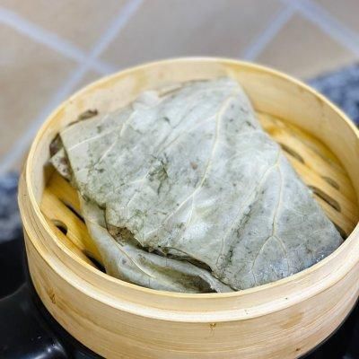 米饭|这样的食材超丰富的腊肠荷叶饭你能吃多少？