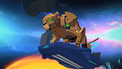 黄豹学会了太空冲浪,汽车人帮助鲨鱼精恢复家园!