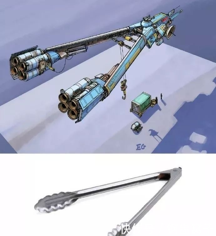 科幻|【设计师】科幻爱好者的脑洞,什么东西都能看成飞船!