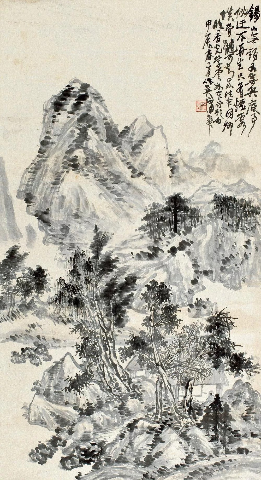 李复堂|疏懒散漫,人称“蒲邋遢”的蒲华:富于笔墨穷于命