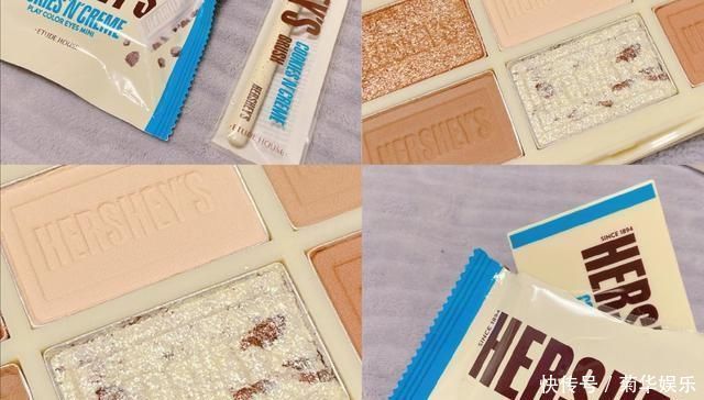 看上去好好吃的巧克力眼影,撕开包装的那一刻我差点咬上去