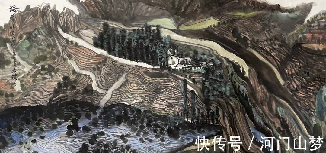 艺术家$展览预告|掠影——吴木离当代水墨展