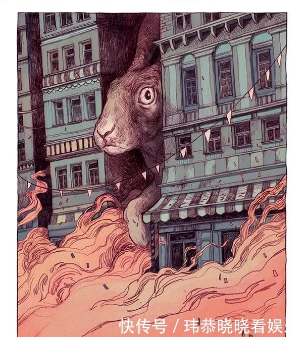 板绘|德国插画师Thomke Meyer:线条与色彩