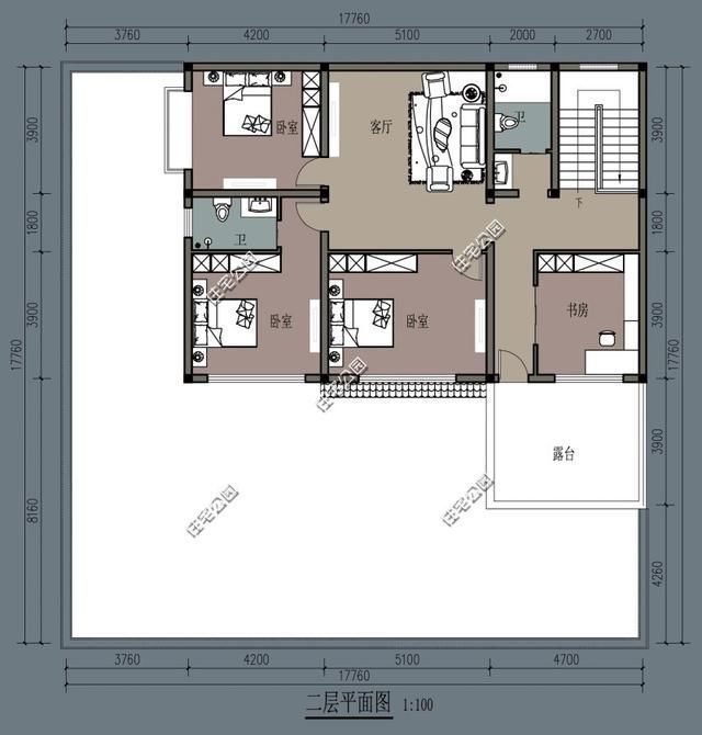 占地面积|农村建房就该是中式，6套适合老百姓自建的中式合院，秒杀洋别墅