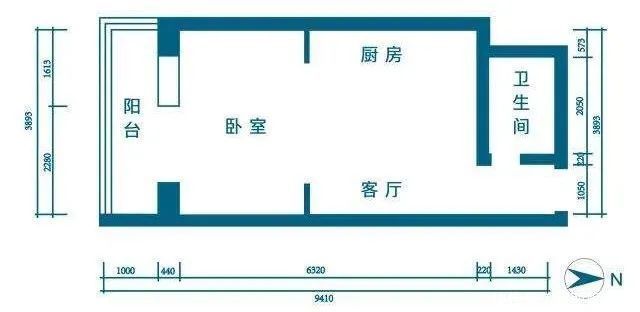 单身公寓|都说年轻人要有自己的单身公寓,看完这套35㎡小户型,心动了