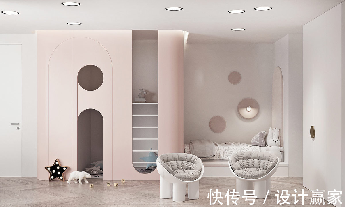 创意性|230㎡开放式公寓，创意性设计，经典时尚的色调，居住体验非同一般