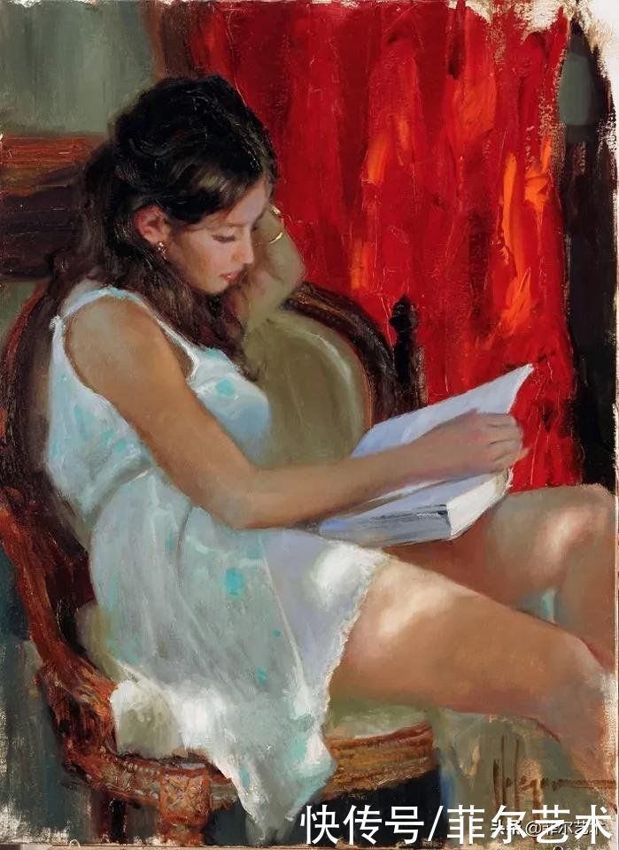 弗拉基米尔&俄罗斯画家弗拉基米尔人体油画里的美女,美得让人难忘