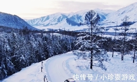 童话世界|一下雪，新疆就美成了童话