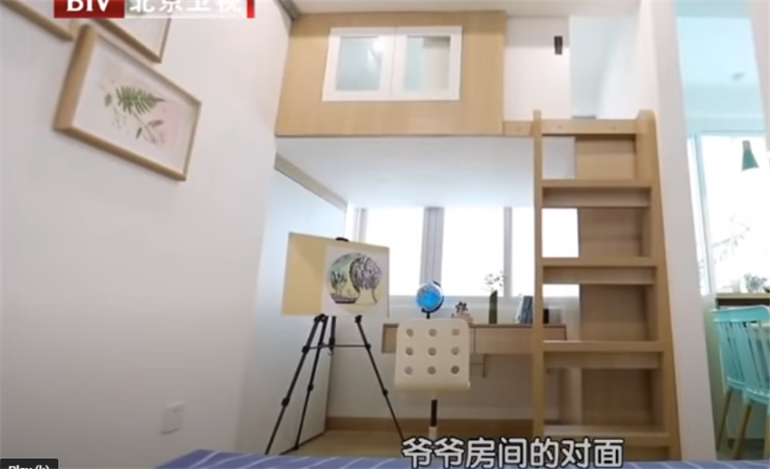 居室|广州一家5口挤51㎡老房,衣柜隔房间爷孙天天睡阳台这能行吗