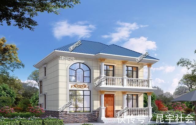 占地面积|4套适合农村建的小别墅,第三套8万就能建,图纸快收藏好