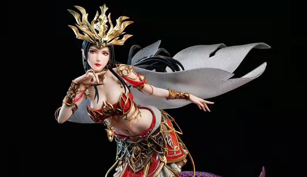 官方微博|美杜莎女王恐怖如斯,限量版雕一上架就缺货,看到价格后网友呆了