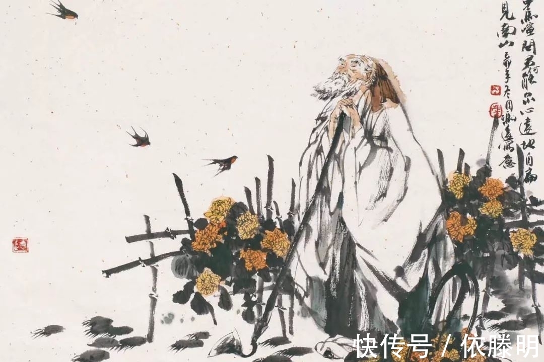 日夕欢#陶渊明,一个不折不扣的酒徒,用一首诗,喝出最自由的酒